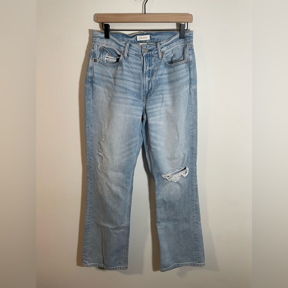American Eagle Outfitters Denim - American Eagle AE77 The Boot Premium Denim Jean Size 30 Distressed